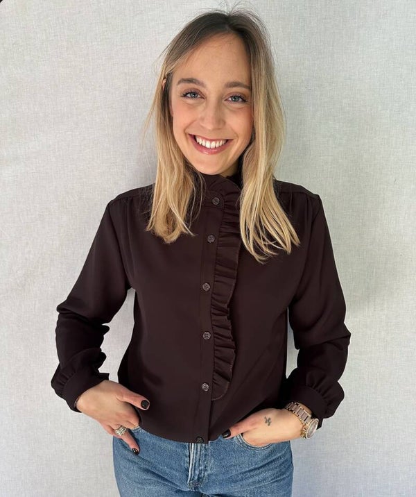 Evy Blouse (bruin)