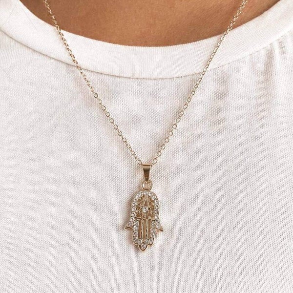 Cute little necklace gold