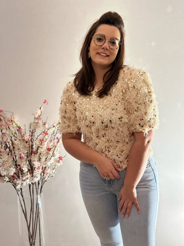 GOLDEN SPARKLE BLOUSE