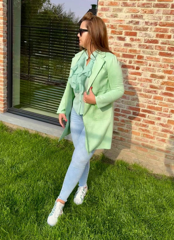 GREEN BLAZER