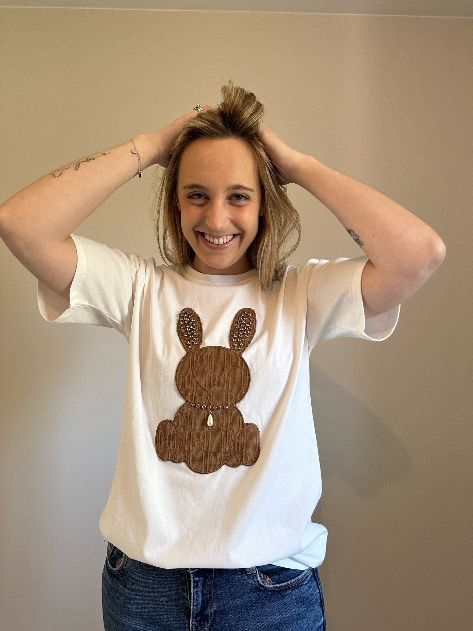 Cool rabbit t-shirt