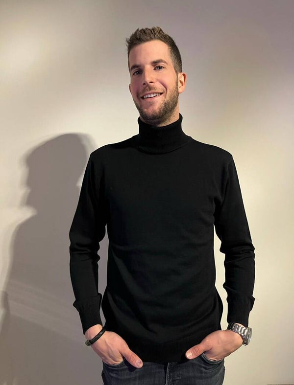 Galiffa collpull (zwart) met detail