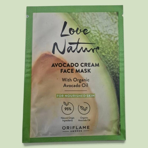 Face mask- Avocado