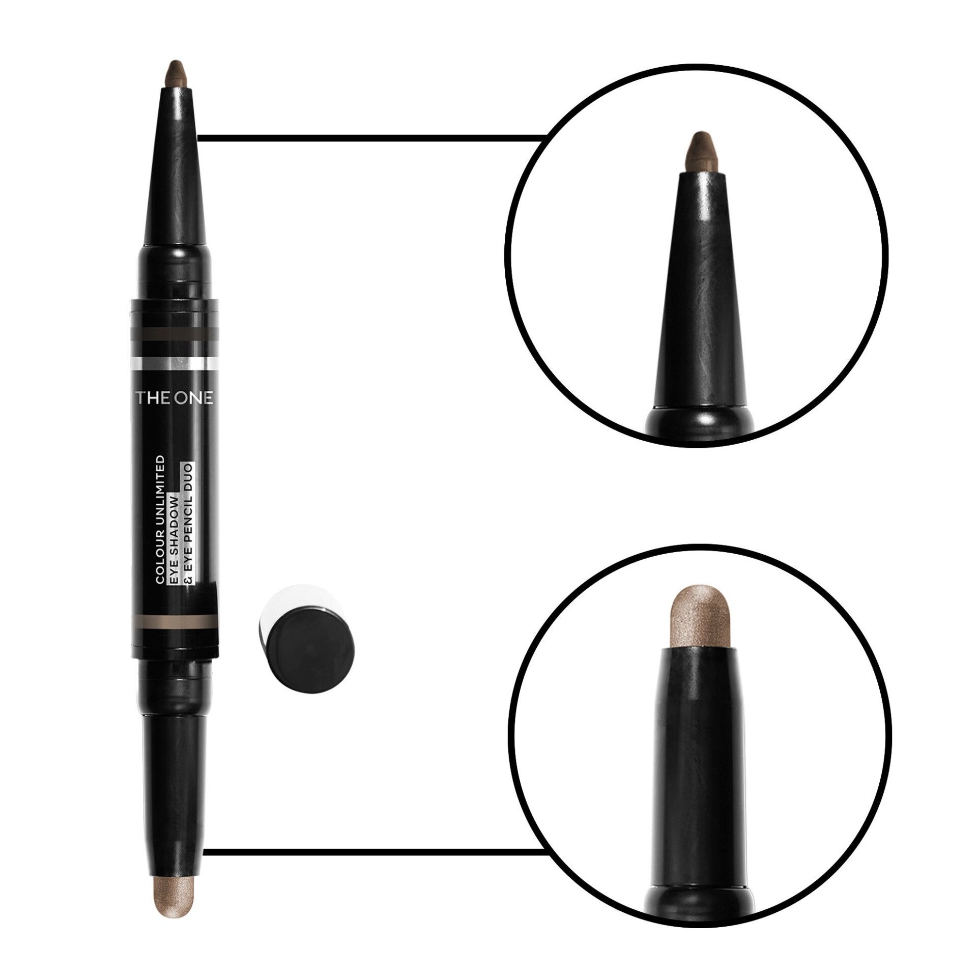 Colour Unlimited Eye Shadow & Eye Pencil Duo | Dusty Champagne
