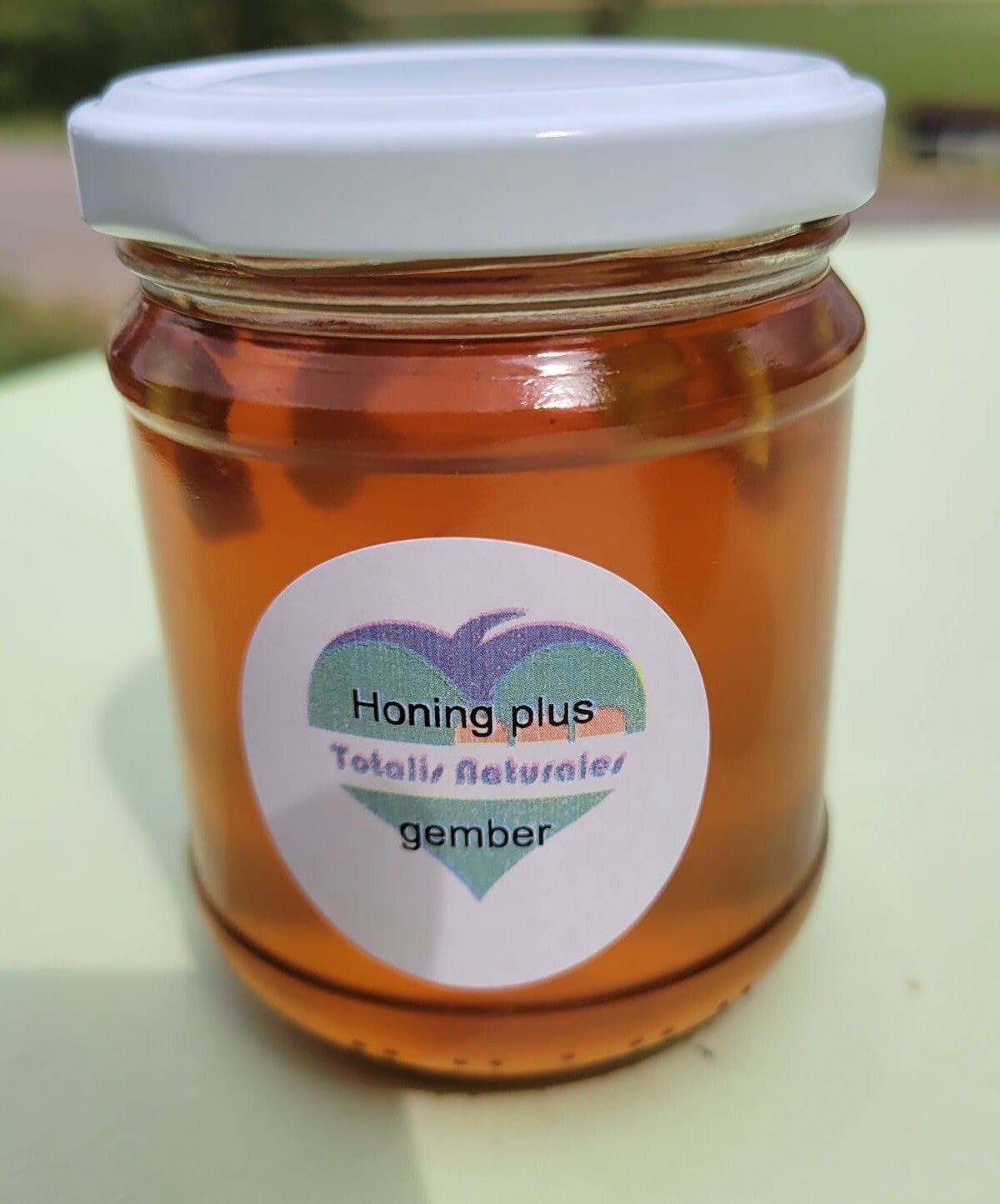 Honing plus gember