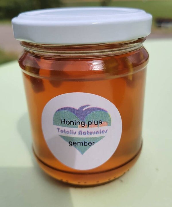 Honing plus gember