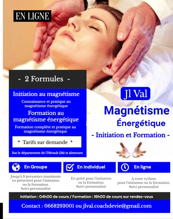 Formation complète au magnétisme énergétique (Numérique en ligne)