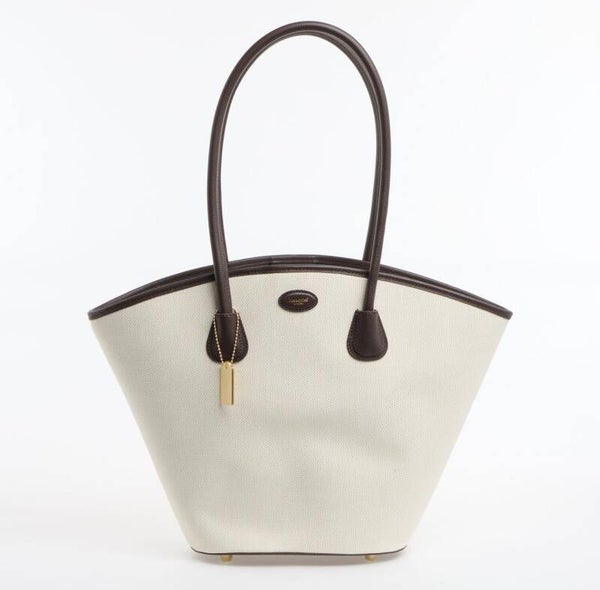 MONCRIEF Off White Summer Tote Bag