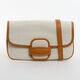 Moncrief  Tan On Canvas Bronte Crossbody Bag
