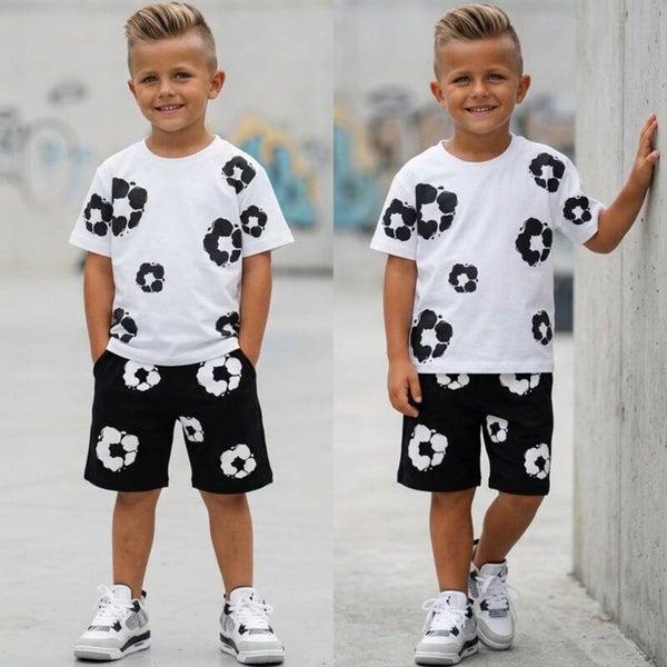 Street set - zwart/wit