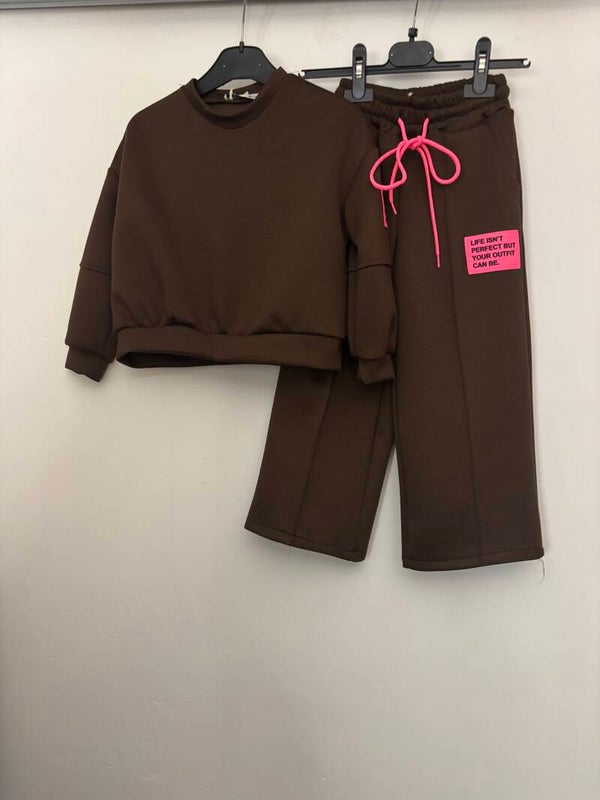 Bruin label huispak
