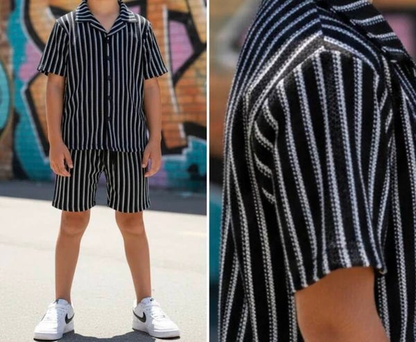 Striped twinning set