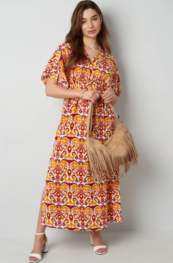 Jurk Miranda Oranje