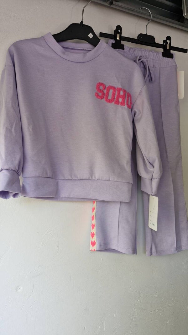 Soho hart set - lila