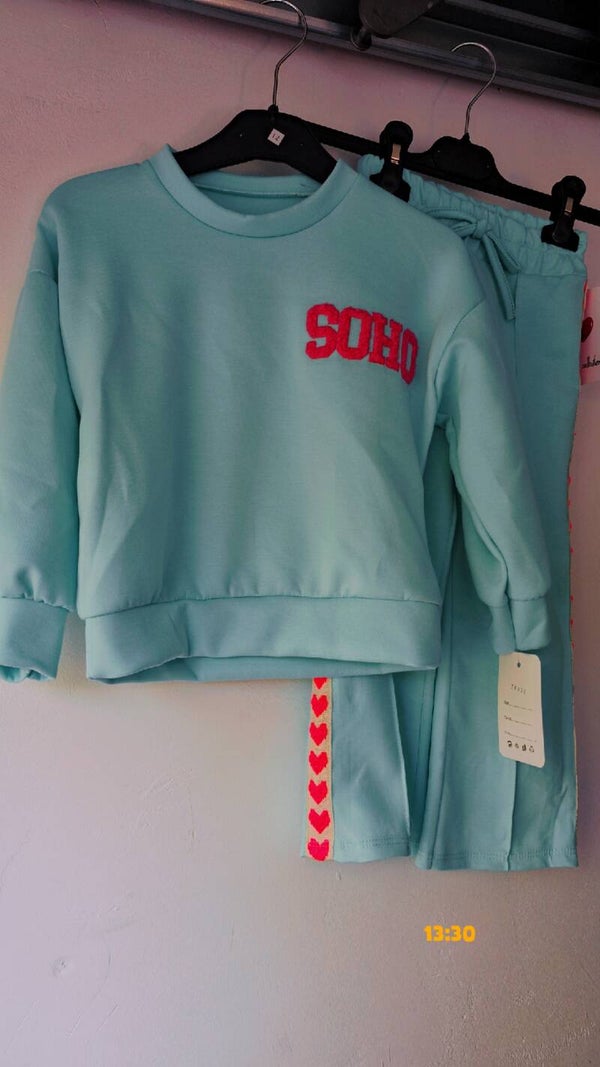 Soho hart set - turquoise