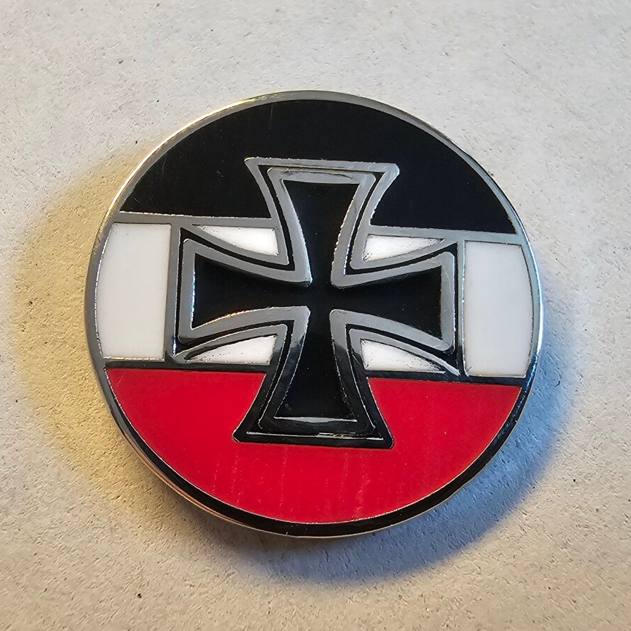 Pin Anstecker Rund Gösch Eisernes Kreuz
