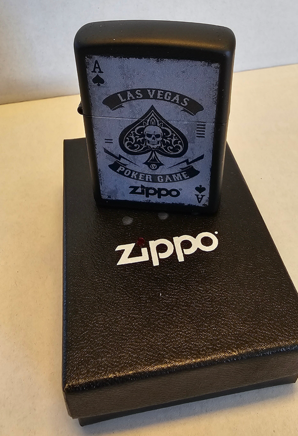 Original Zippo Las Vegas Poker Game