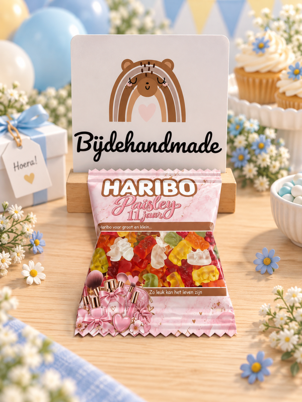 Haribo zakje Gepersonaliseerd
