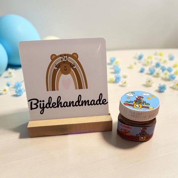 Mini Nutella potje Gepersonaliseerd