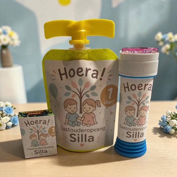 Gezonde traktatie gepersonaliseerd