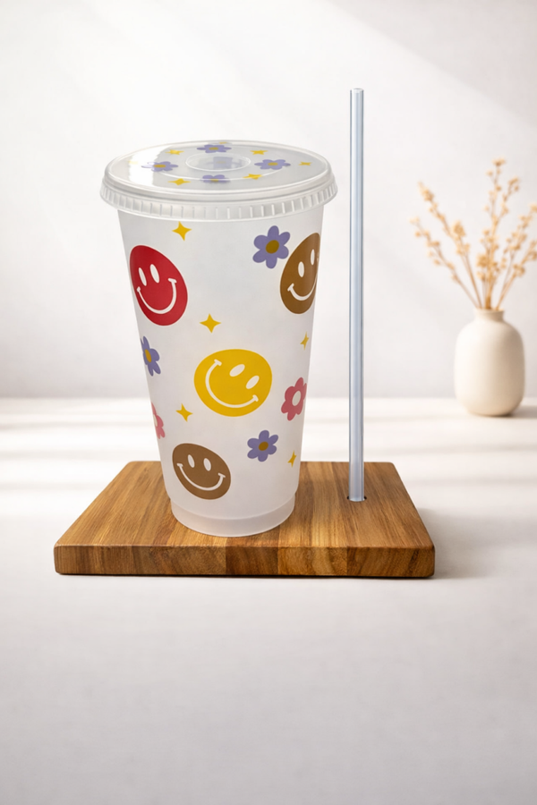 Drinkbeker Smiley 700ML