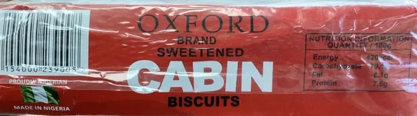 Cabin Biscuit Oxford 3x