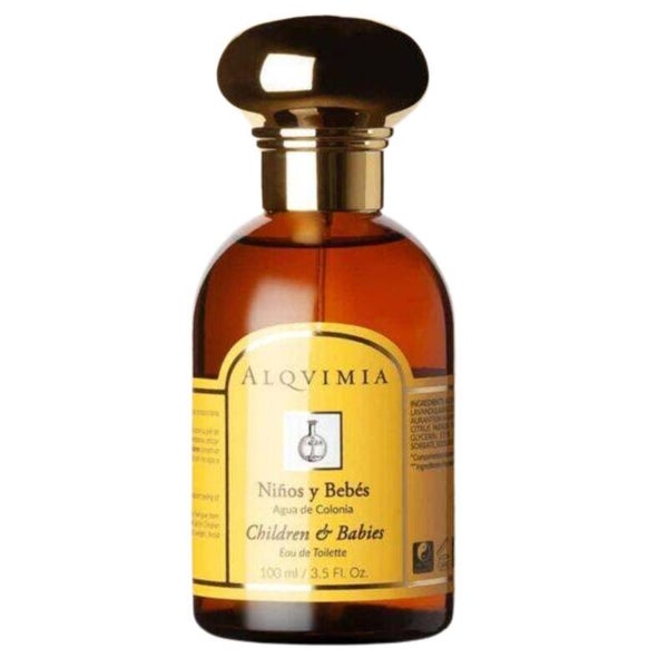 ALQVIMIA Agua de Colonia para Bebés y Niños Suave y Natural 100 ml