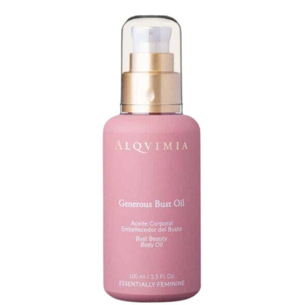 ALQVIMIA Aceite Generous Bust 100 ml – Firmeza, nutrición y belleza del busto