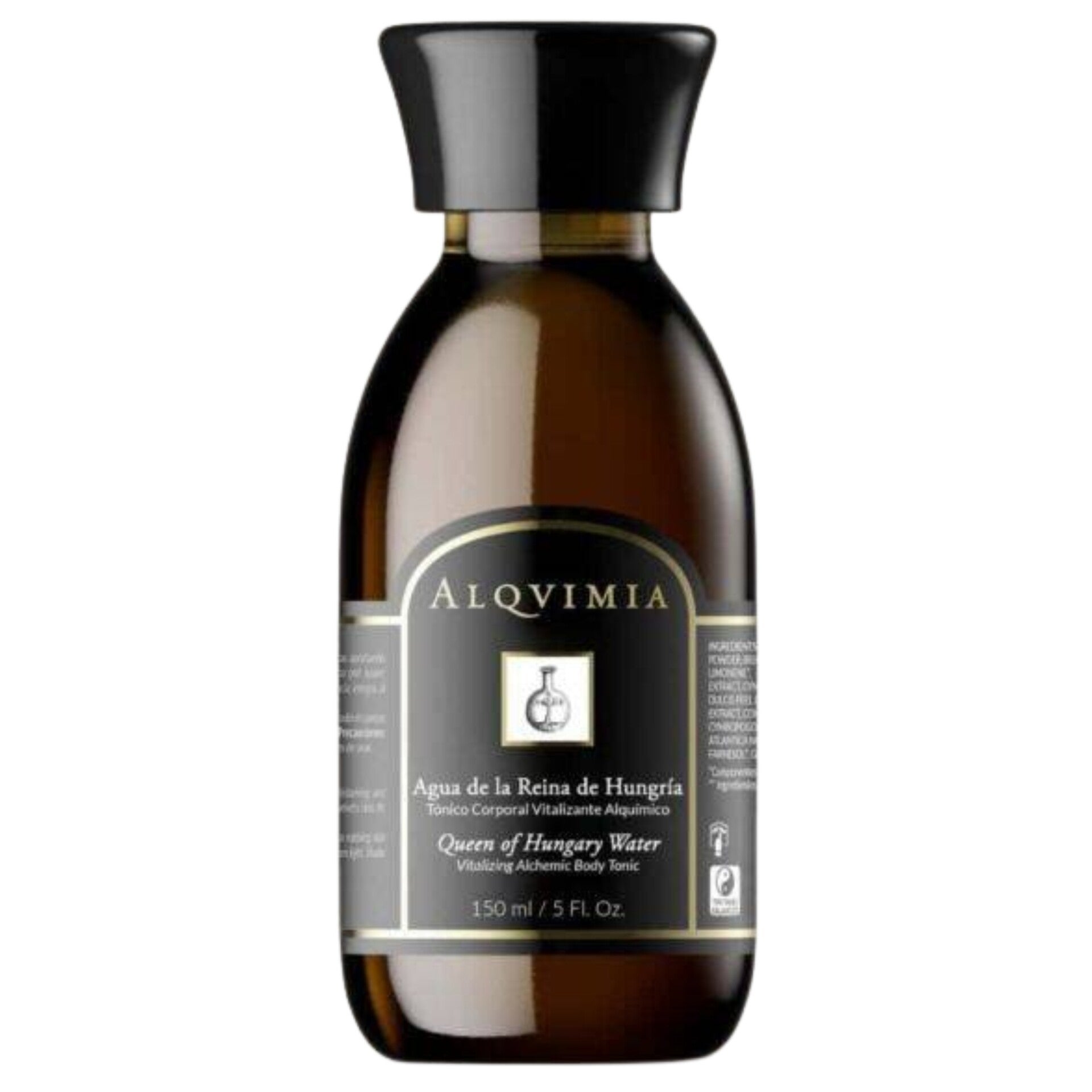 ALQVIMIA Agua de la Reina de Hungría 150ml – Tónico Corporal Revitalizante