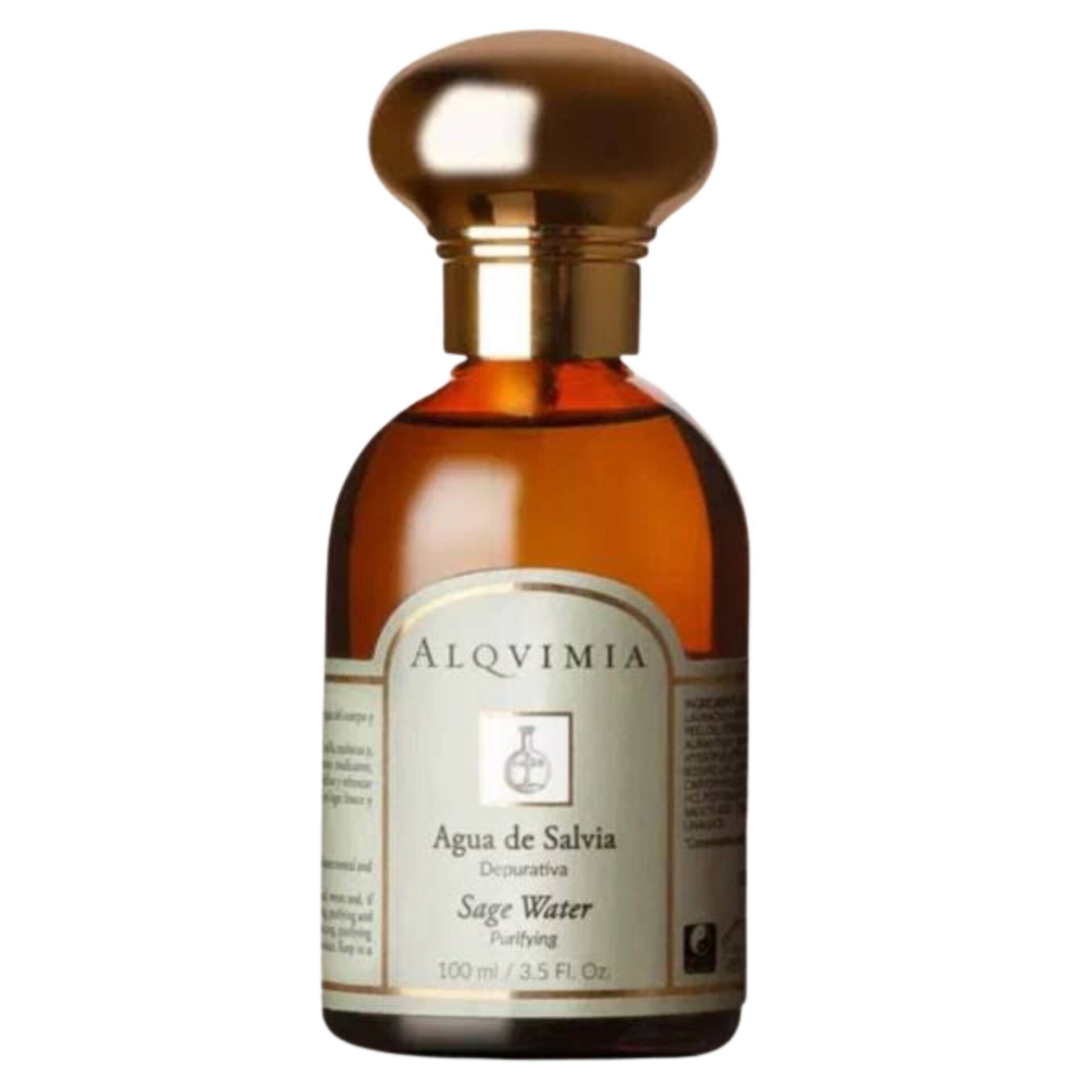 ALQVIMIA Agua de Salvia 100 ml Loción Aromática Purificante