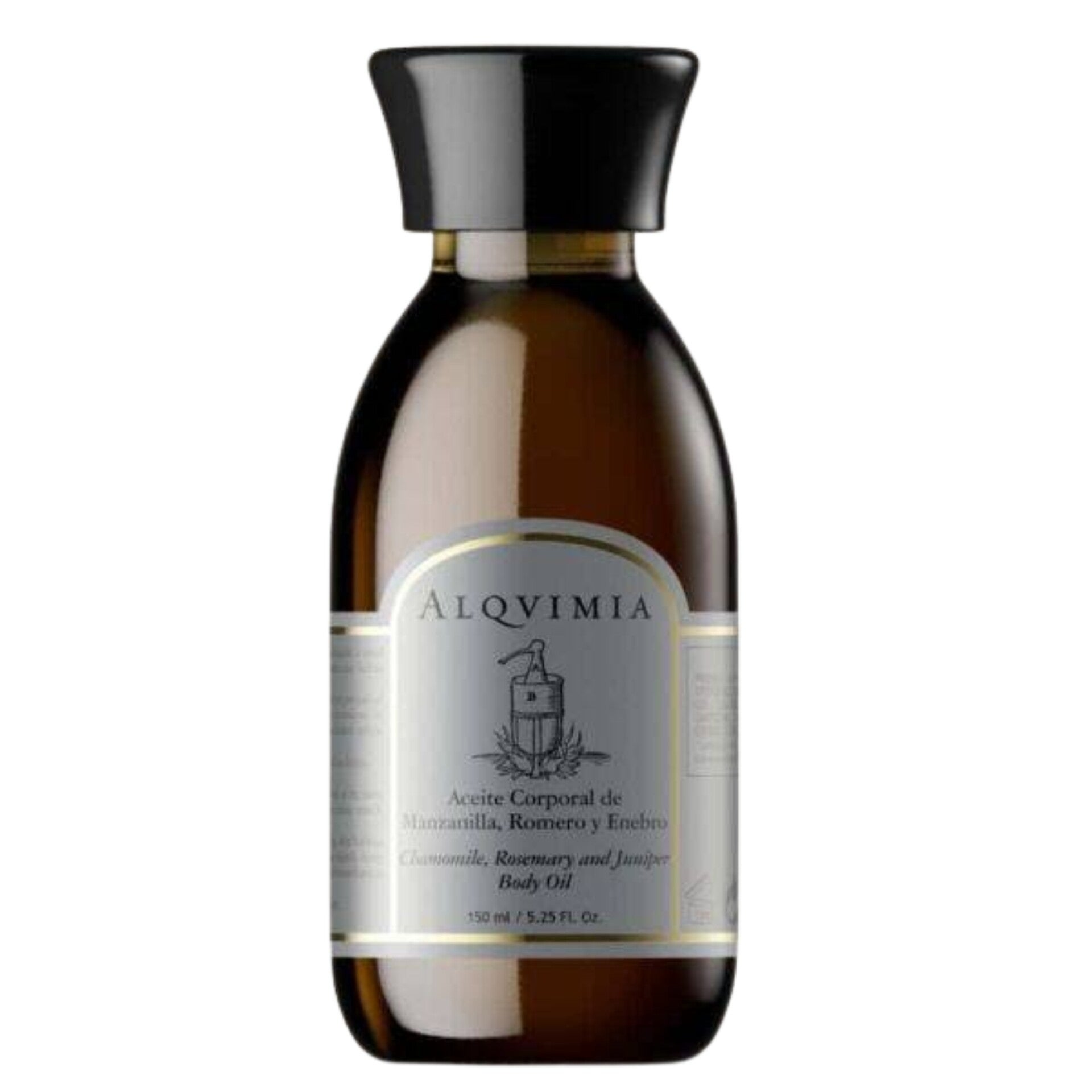 ALQVIMIA Aceite Corporal Manzanilla, Romero y Enebro 150ml – Nutrición y Bienestar