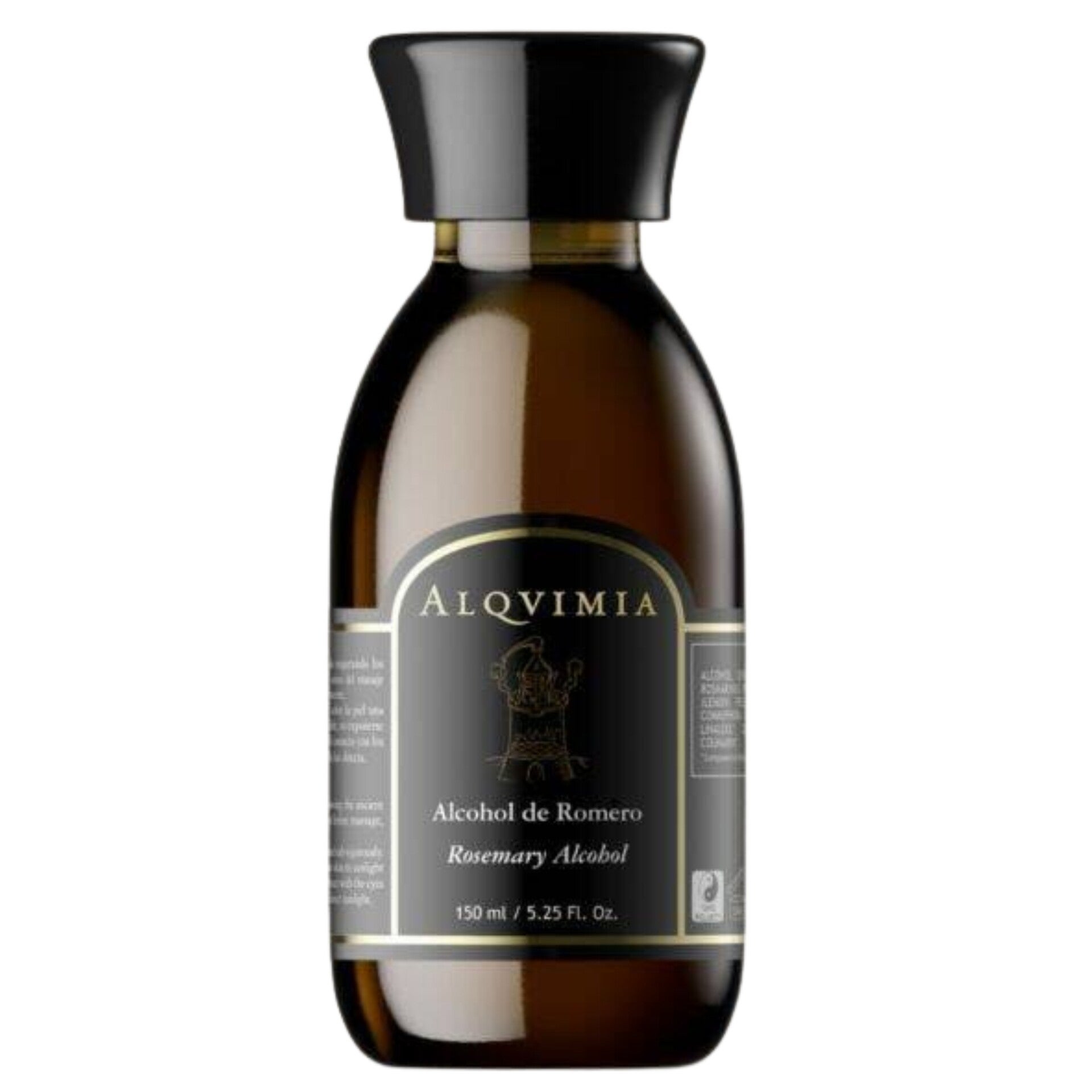 ALQVIMIA Alcohol de Romero 150ml – Tónico Corporal Revitalizante