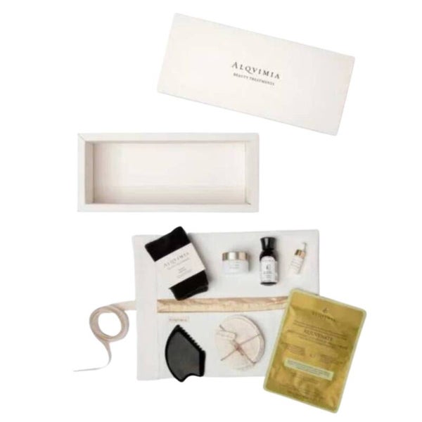 ALQVIMIA Pack Facial Rejuvenate Antiedad Ritual Completo Cofre Regalo