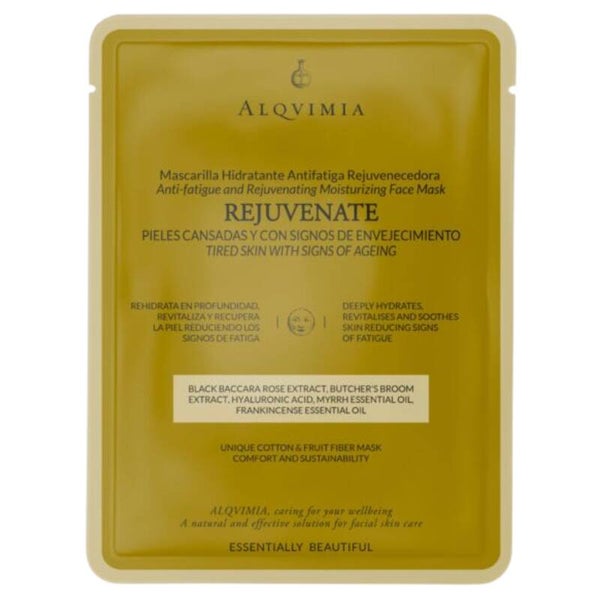 ALQVIMIA Mascarilla Facial Well-Aging Antiedad Rejuvenecedora 20 g
