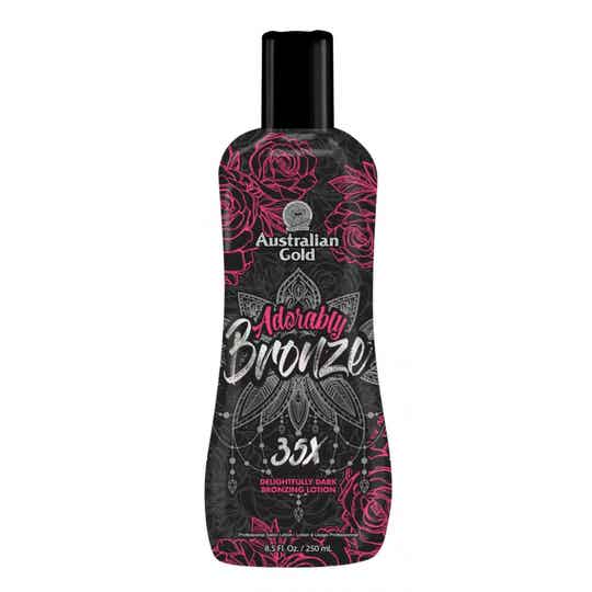 Australian Gold Adorably Bronze 35X – Bronceador con DHA y Silicona Aterciopelada | 250 ml