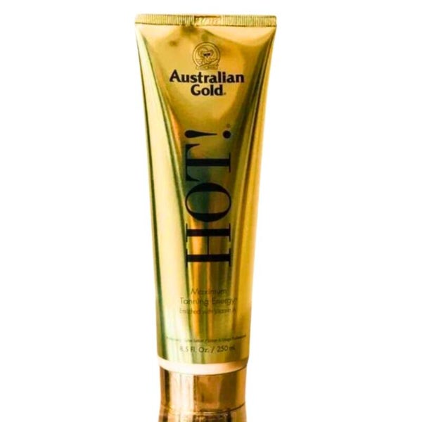 AUSTRALIAN GOLD HOT! Maximum Tanning Energy 250ml – Tono Luminoso y Uniforme
