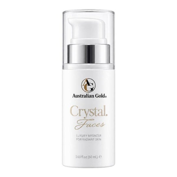 AUSTRALIAN GOLD Crystal Faces 135 ml – Acelerador de Bronceado Facial