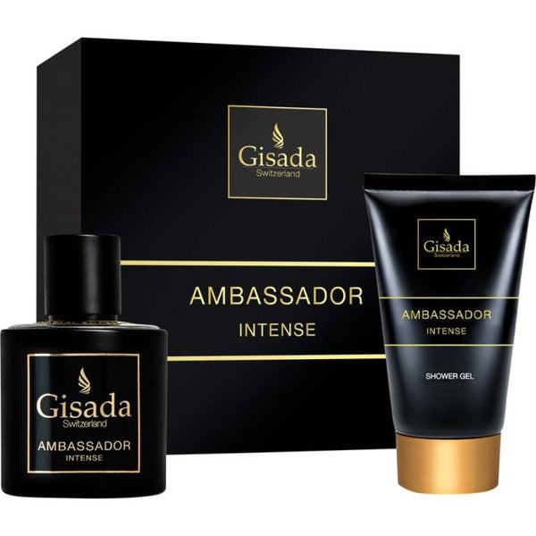 Perfume Hombre Estuche Gisada Ambassador Intense 50ml + Gel 100ml