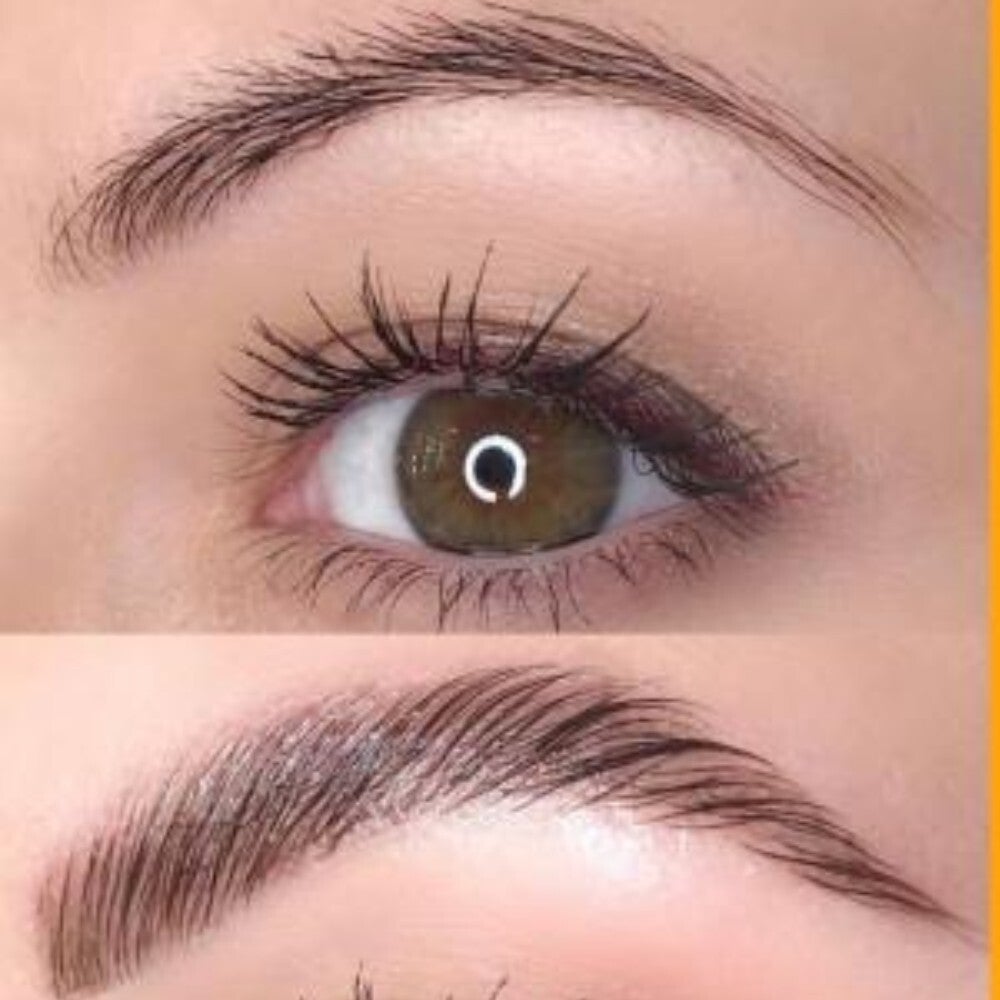 Henna y laminado de cejas para una ceja definida y natural