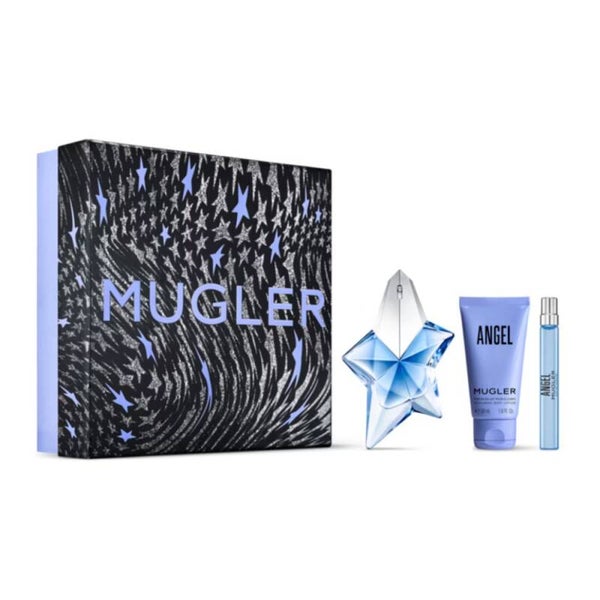 Perfume Mujer Mugler Angel Eau de Parfum Estuche Regalo – Perfume 50ml + Body Lotion 50 ml.+ Mini Talla 10ml.