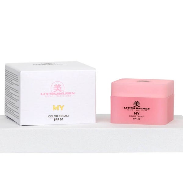UTSUKUSY MY Color Cream SPF 30 – Crema Facial con Color Adaptable 30 ml