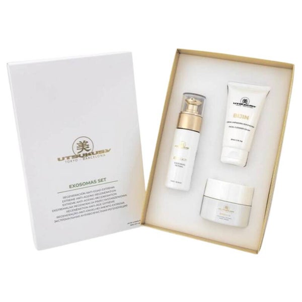 UTSUKUSY Set Facial Antiedad Exoskin Exosomas + Retinol Tratamiento Completo