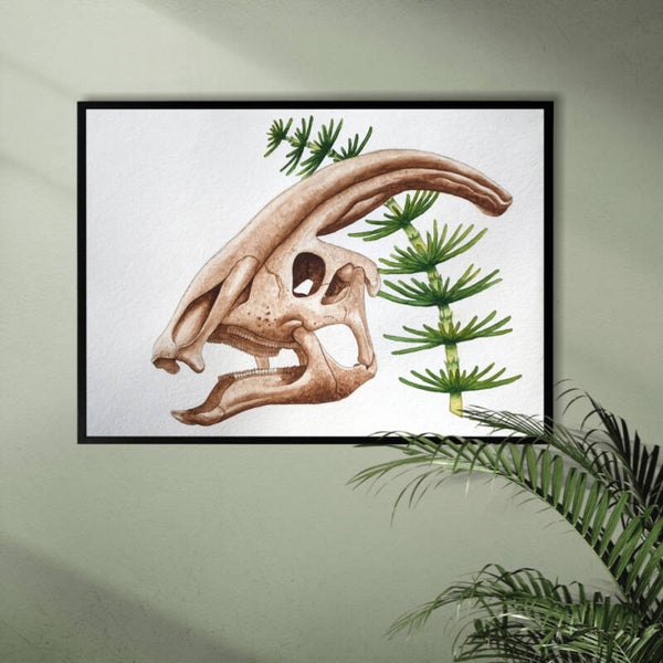 Parasaurolophus • Kunstdruck