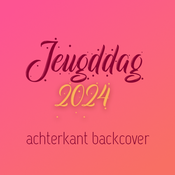 Jeugddag 2024 | Sponsoring in programmaboekje - 1/1 pagina achterkant backcover
