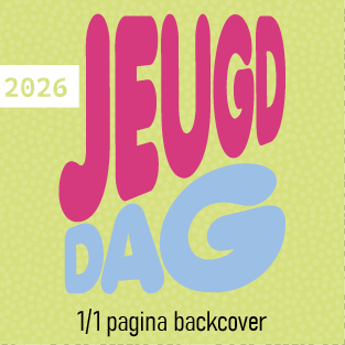 Jeugddag 2026 | Sponsoring in programmaboekje - volledige pagina op backcover