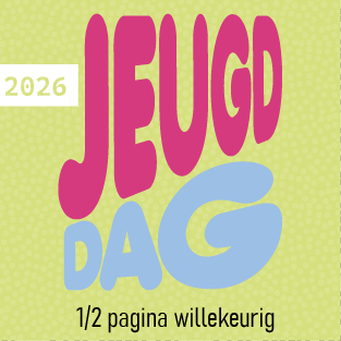Jeugddag 2026 | Sponsoring in programmaboekje - halve pagina op willekeurige plek