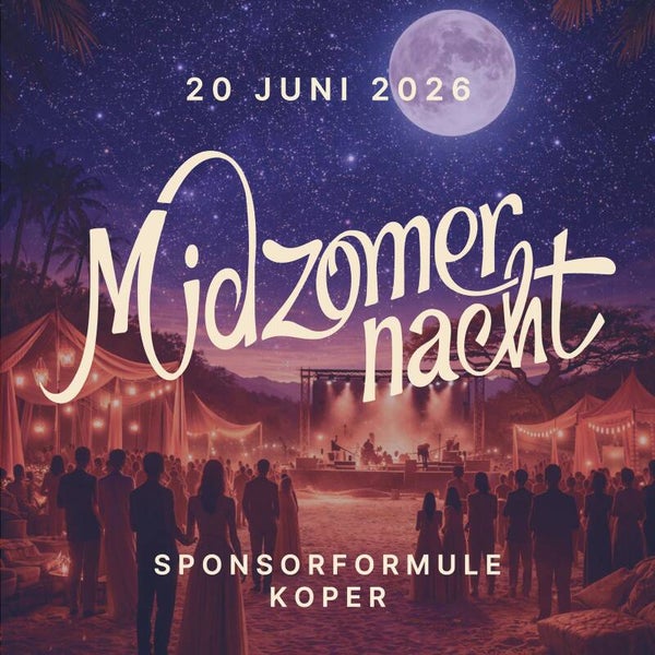 Midzomer 2026 | sponsorformule Koper