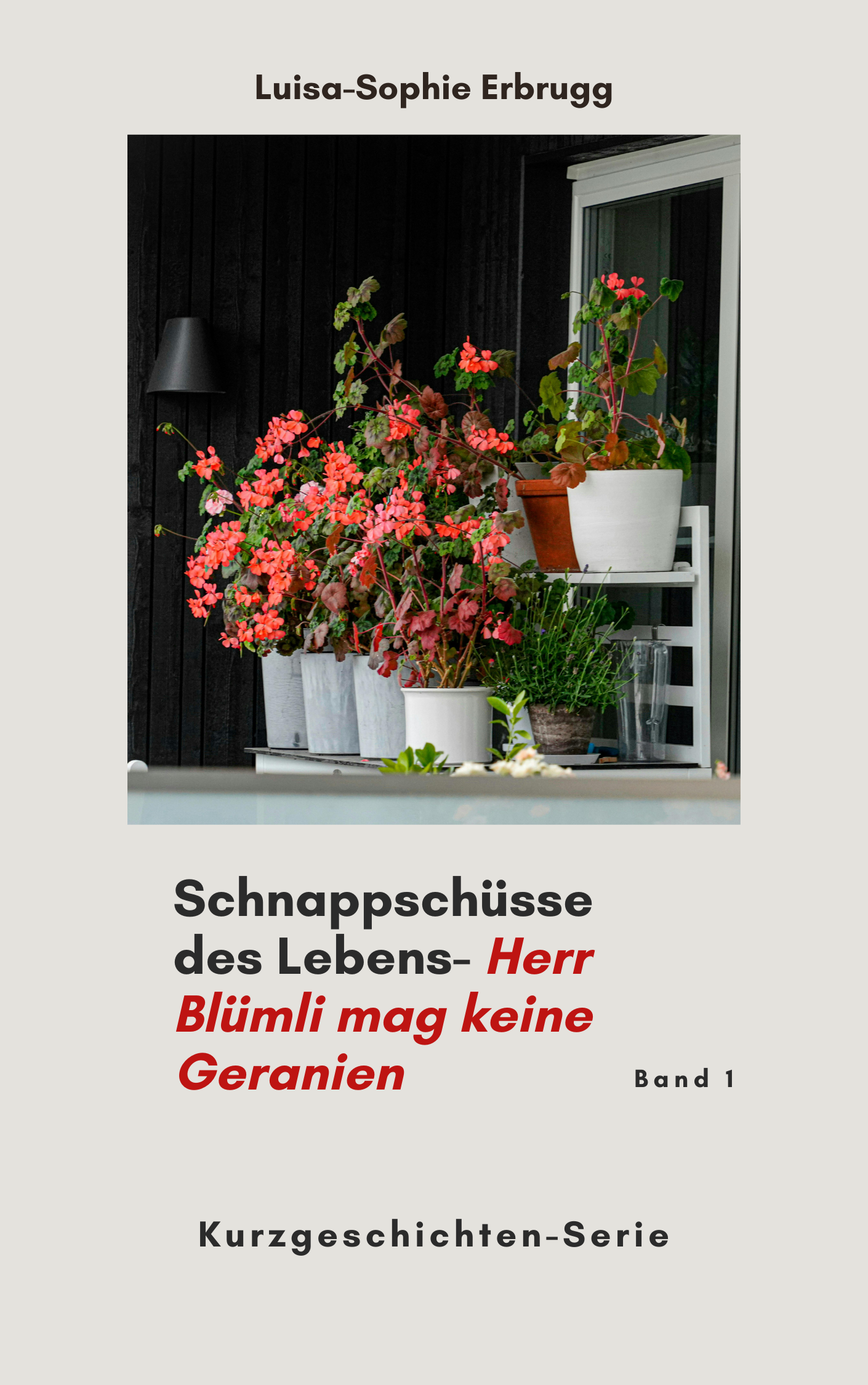 Herr Blümli mag keine Geranien