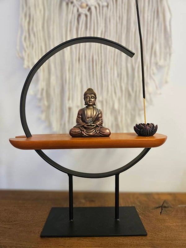 Grand porte encens Bouddha