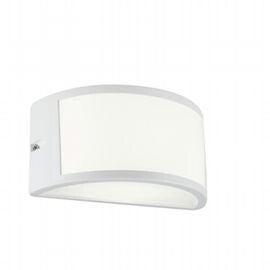 Applique per esterno Alluminio + termoplastico finitura Bianco